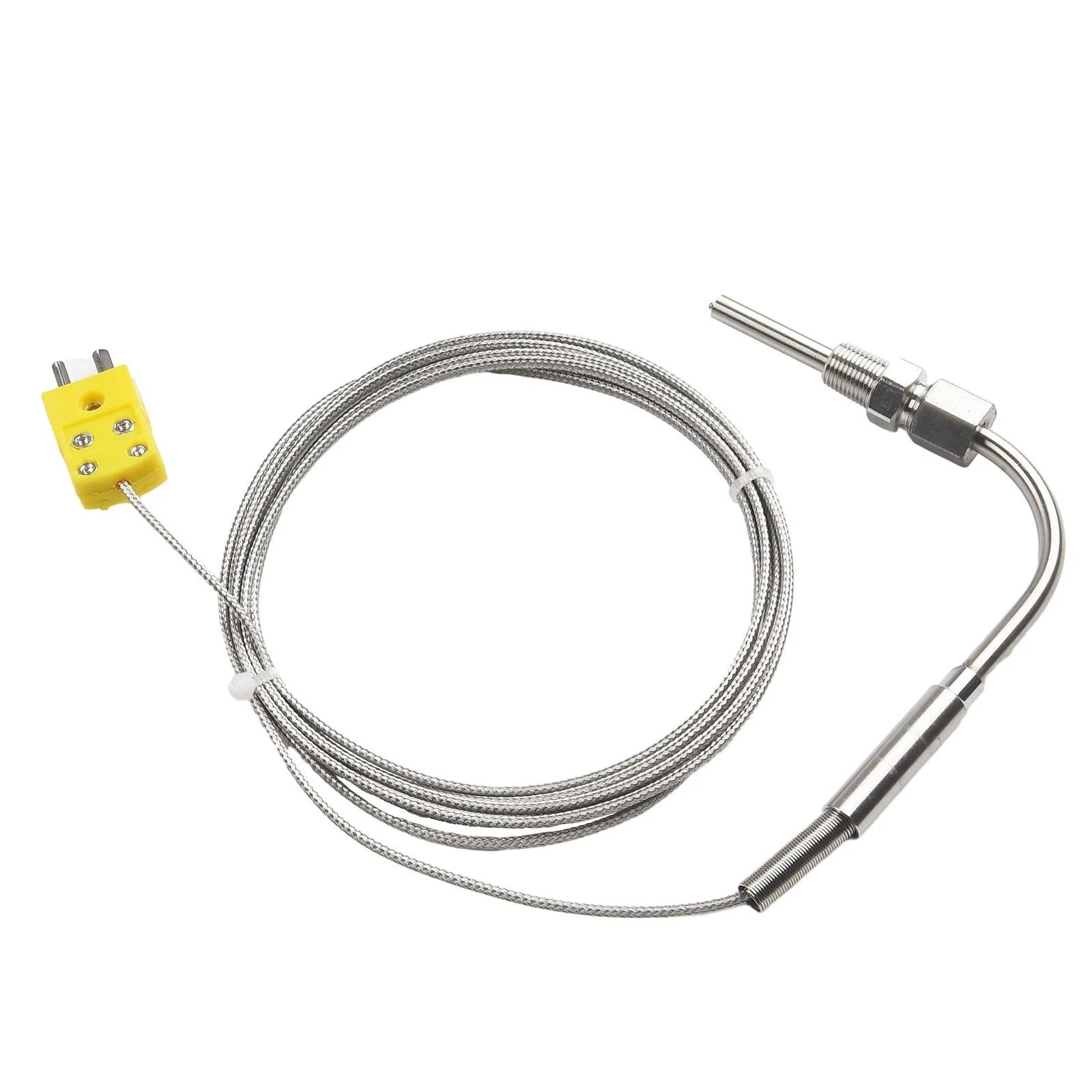 K-Type Thermocouple Exhaust Probe Sensor 2M EGT for Universal Applications