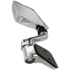 Driver Side Manual Folding Chrome Mirror for Jeep Wrangler (1987–1995)