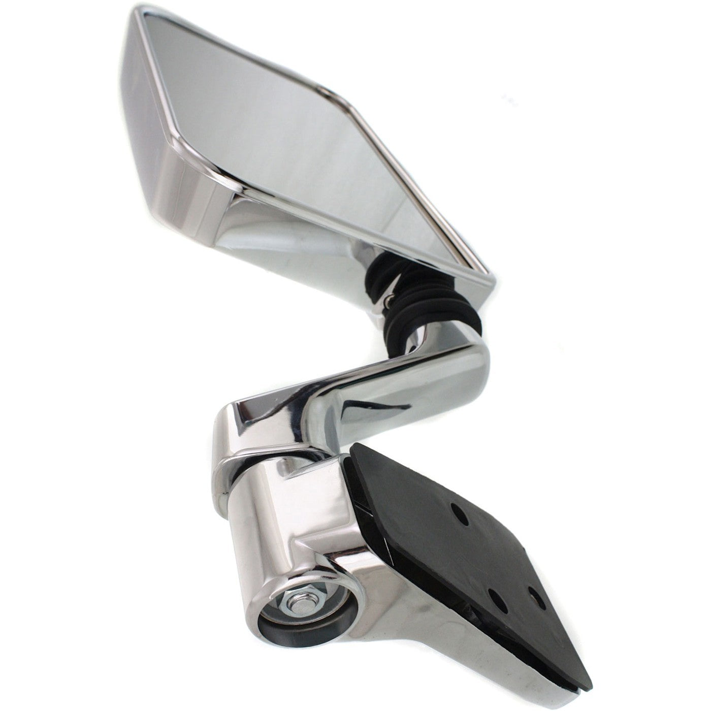 Driver Side Manual Folding Chrome Mirror for Jeep Wrangler (1987–1995)
