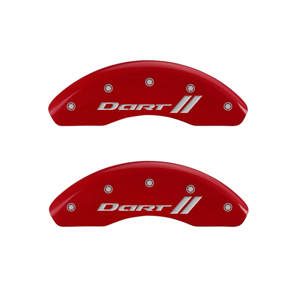 Caliper Covers Replacement Red Stripes for 2013–2016 Dodge Dart