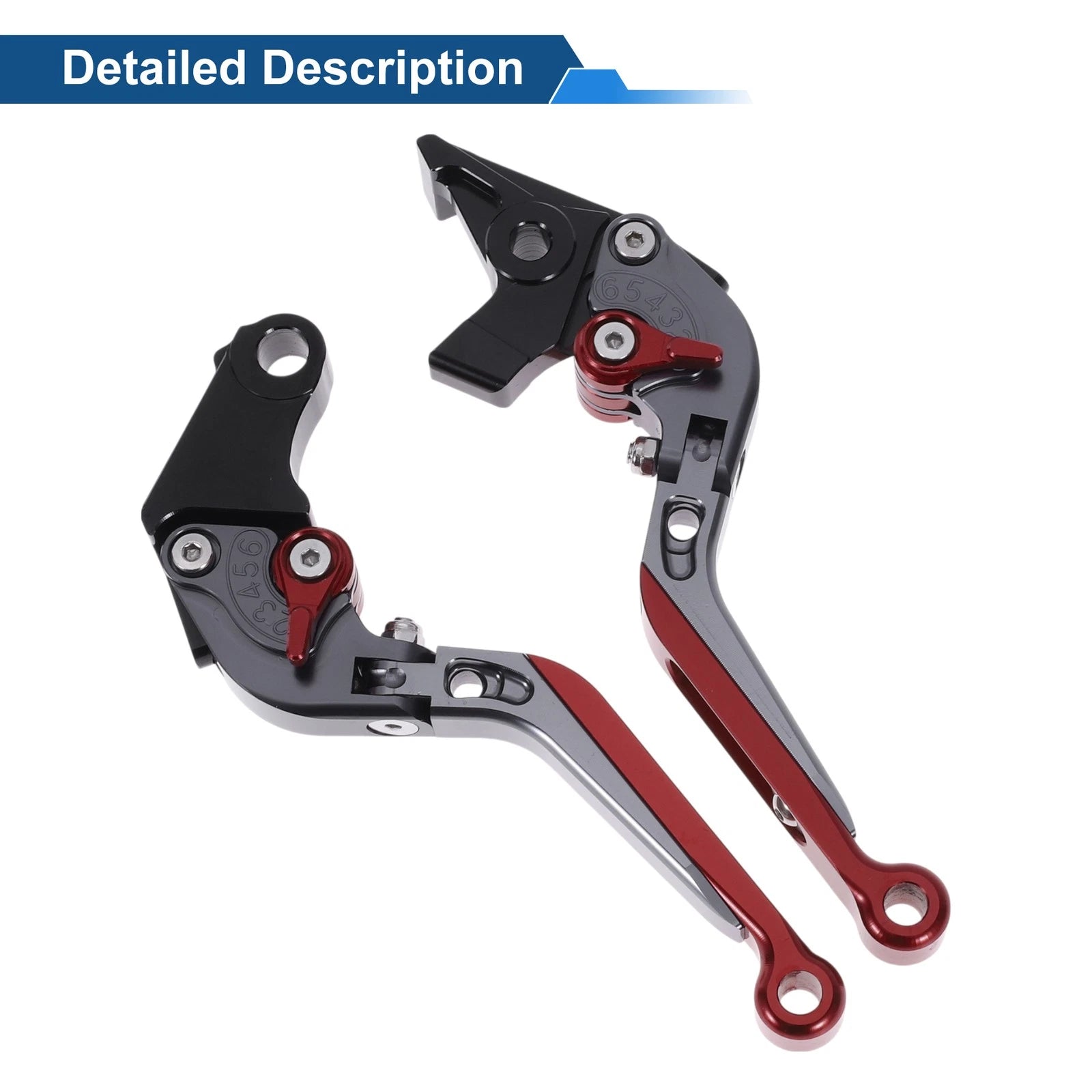 Adjustable Brake Clutch Lever for Honda X11 (1999–2002) Titanium Red