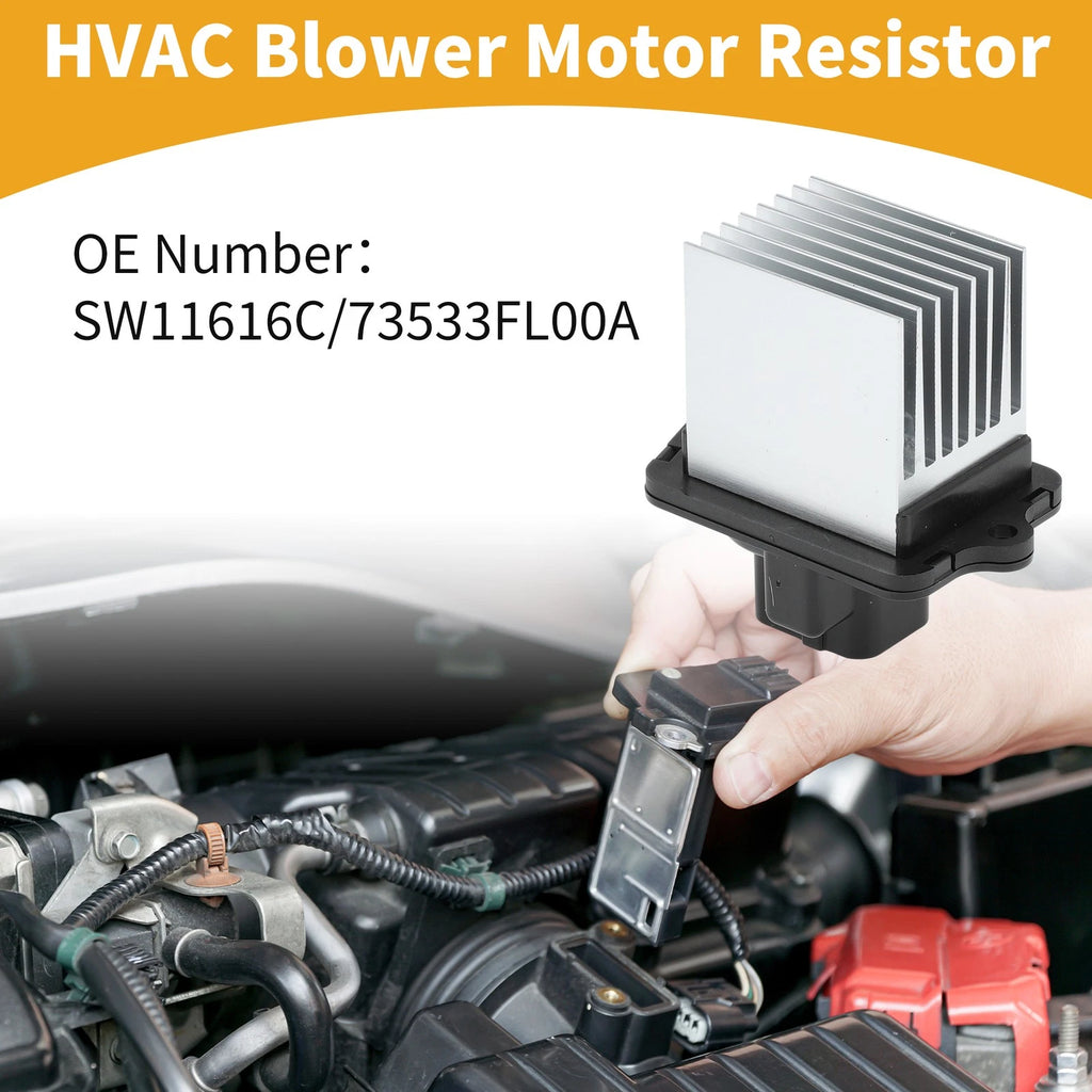 HVAC Blower Motor Resistor   SW11616C, 73533FL00A