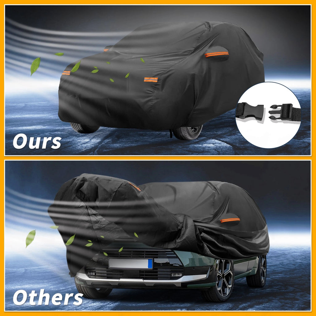 Waterproof Car Cover for Kia Niro (2016–2023) Black 210D-PU