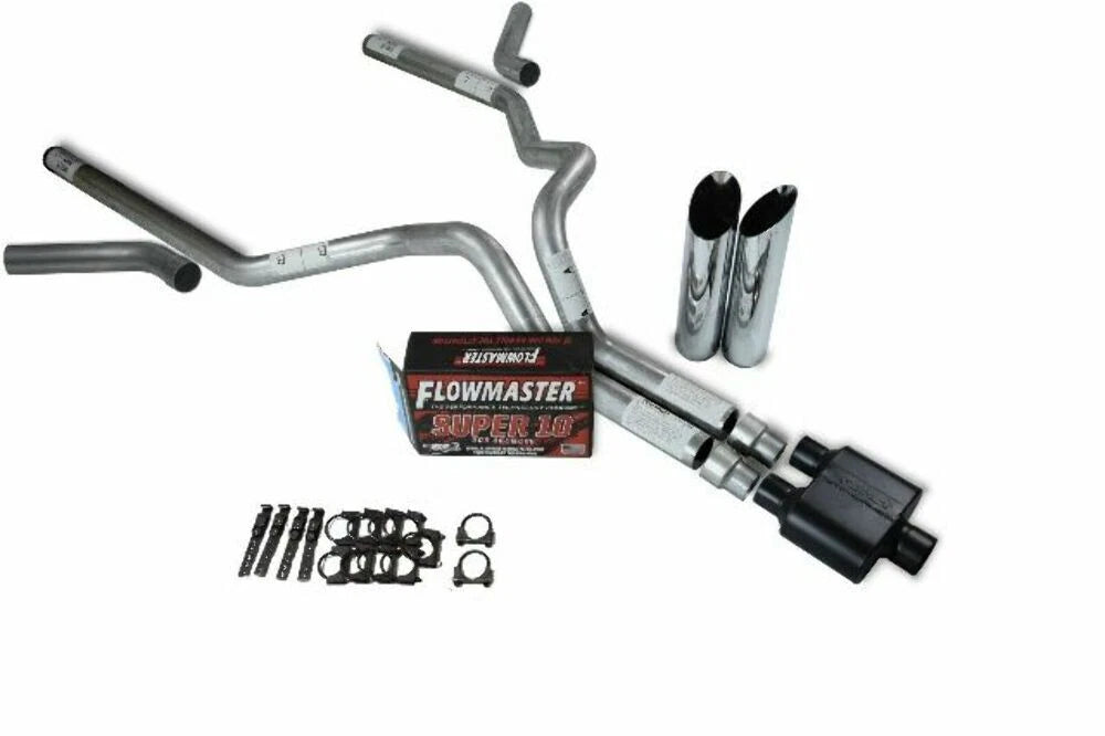 Dual Exhaust Kit for Dodge Ram 1500 (2019–2025) 3" Flowmaster Super 10
