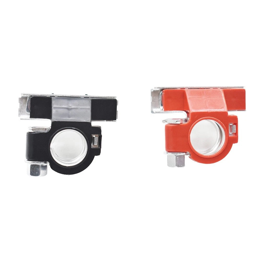 Set of 2 Battery Terminal Quick Connector Clamps for Automotive Use