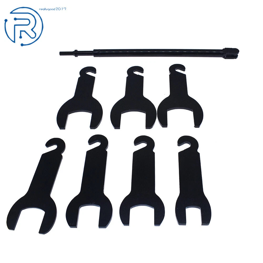 Pneumatic Fan Clutch Wrench Set for Ford GM Chrysler Jeep (43300)