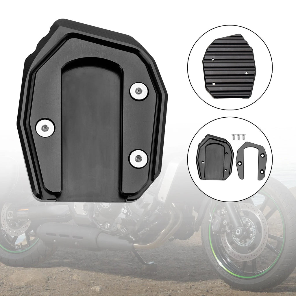 Kickstand Enlarger Plate Pad for Kawasaki Vulcan S 650 VN650 (2015–2021)