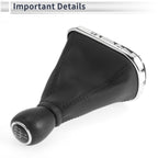 5 Speed Gear Shifter Knob with Cover for Chevrolet Cruze (2010–2015)