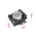 Dryer Timer for Whirlpool WPW10185982 W10185982 (3LMEDC315FW0) D-Shaped Shaft Black