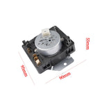 Dryer Timer for Whirlpool WPW10185982 W10185982 (3LMEDC315FW0) D-Shaped Shaft Black