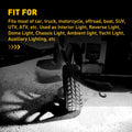 4X White LED Rock Light Pods for SUV Pickup Truck UTV (Offroad)