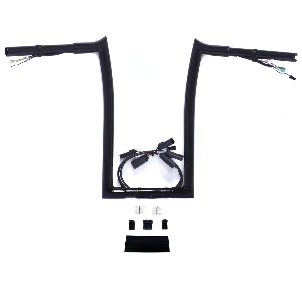 14" Prewired Ape Hanger Handlebar for Harley FLHRC Road King Classic (2008–2013)