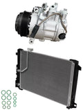 AC Compressor Kit with Condenser for Mercedes GLK250 2.1L (2015–2015)