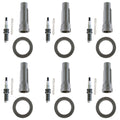Set of 6 NGK GPower Platinum Spark Plugs & Denso Coil Boots for Avalon Camry (2007–2017)