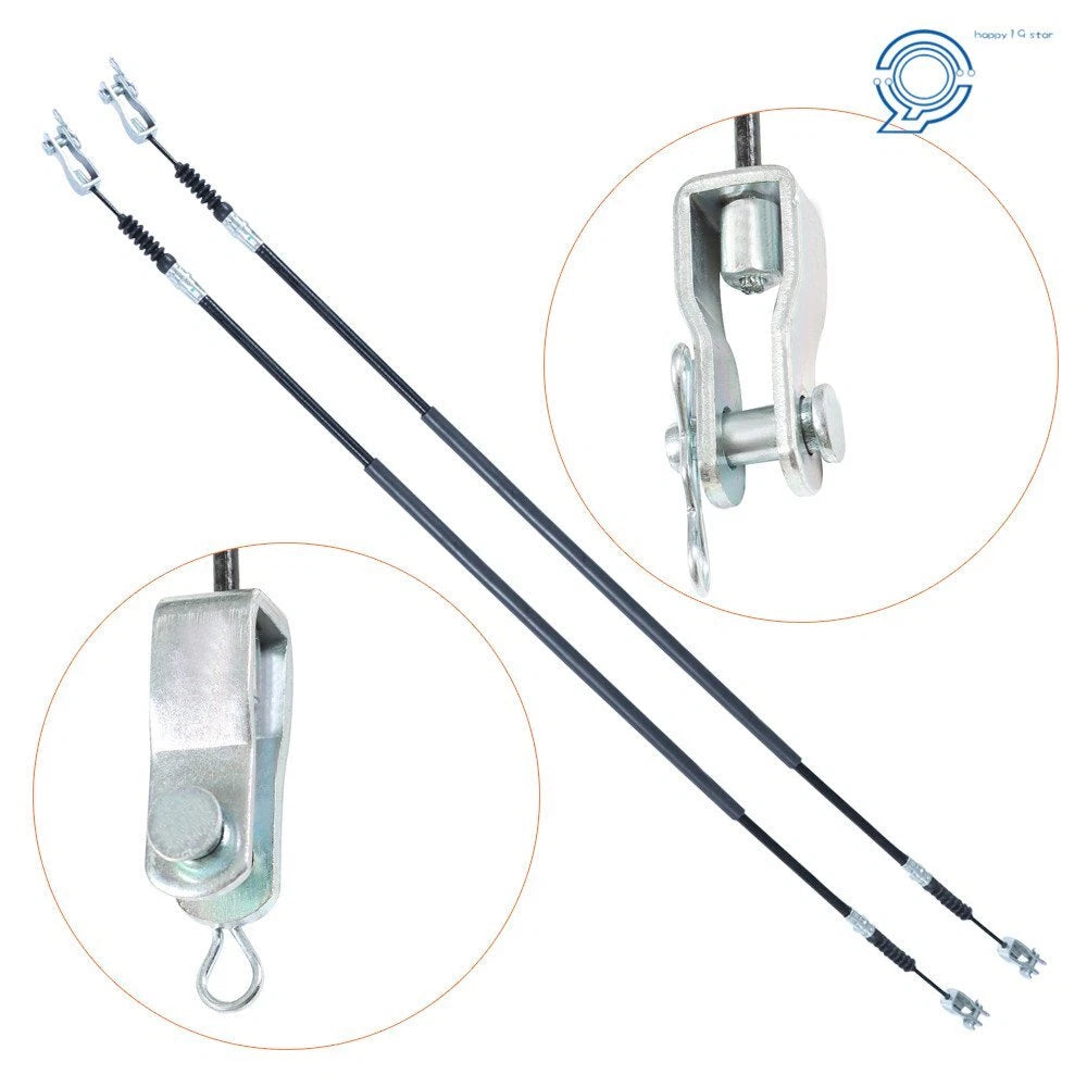 Set of 2 Brake Cables for Club Car DS (1981–1999) Golf Cart 42"