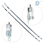 Set of 2 Brake Cables for Club Car DS (1981–1999) Golf Cart 42"