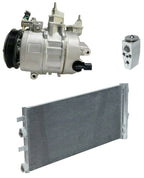A C Compressor Kit W Condenser for Lincoln MKZ 2.0L (2014–2015)