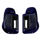 Lower Vented Fairings for Harley Road Glide (2014-2024) Zephyr Blue Sunglo