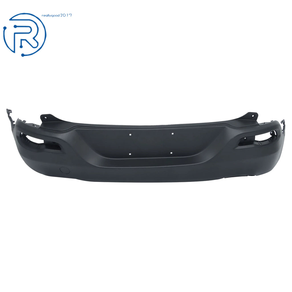 Rear Lower Bumper Cover for Jeep Cherokee (2014–2018) Black Plastic
