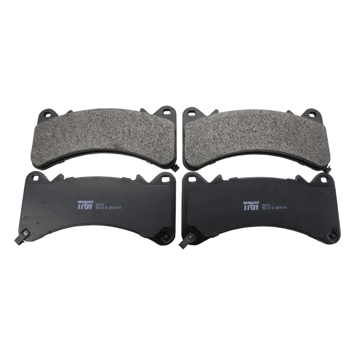 DuraGo Front Rotors & TRW Pro Metallic Disc Brake Pad Kit for Escalade Yukon (2016)