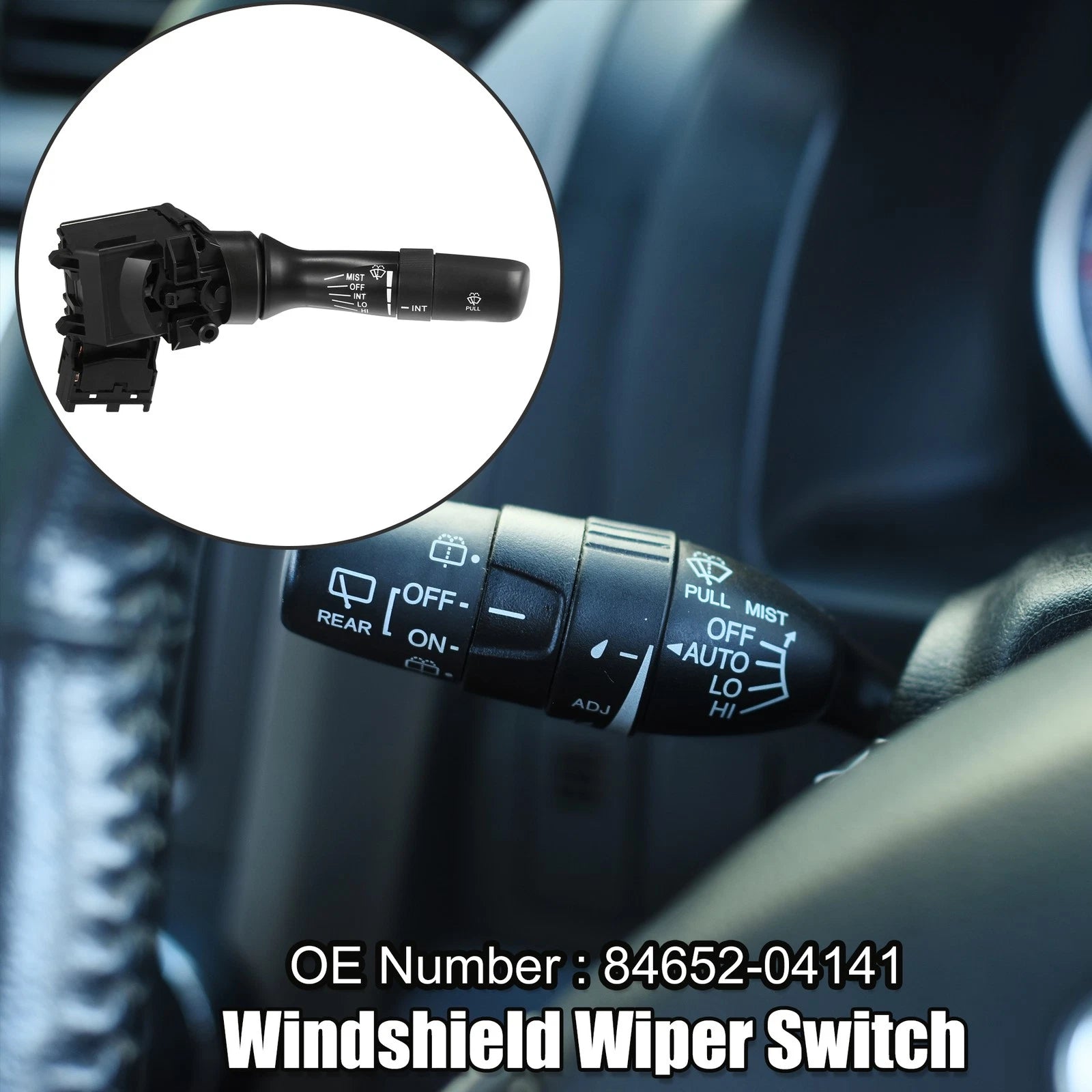 Front Windshield Wiper Switch for Toyota Camry (2007–2010)