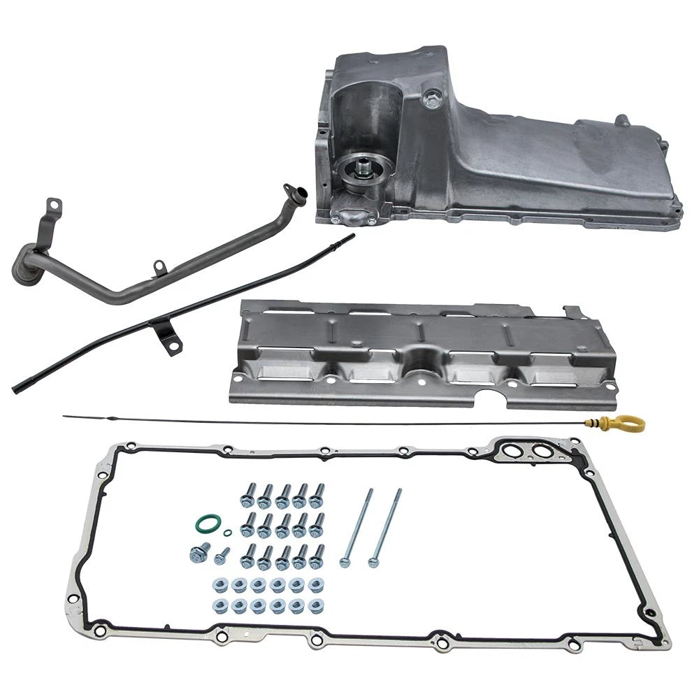 Wet Sump Oil Pan for Chevrolet LS1 LS3 LSA LSX V8 RWD (19212593) 5 Quarts