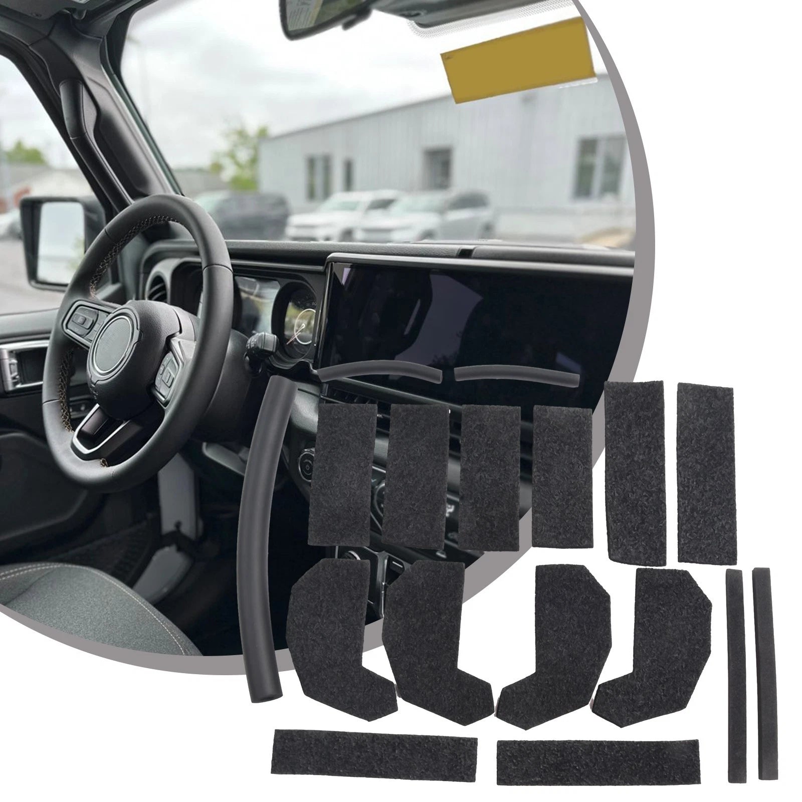 Roof Seal Kit for Jeep Wrangler JK (2007–2018)