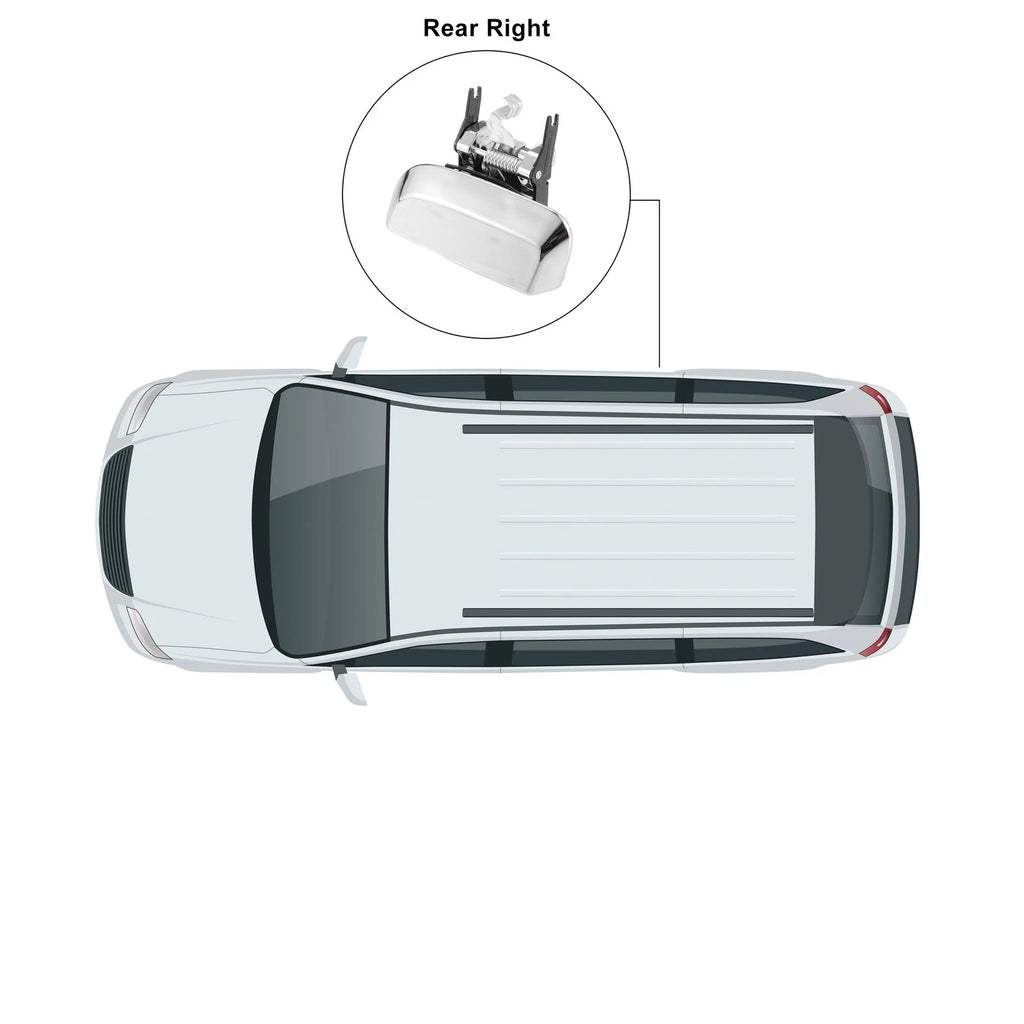 Rear Right Door Handle for Nissan Pathfinder (2005–2007)