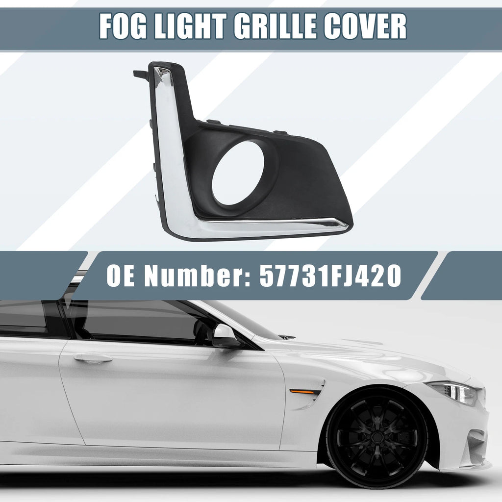 Fog Light Grille Cover Trim No. 57731FJ420 for Subaru XV Crosstrek (2013–2017)