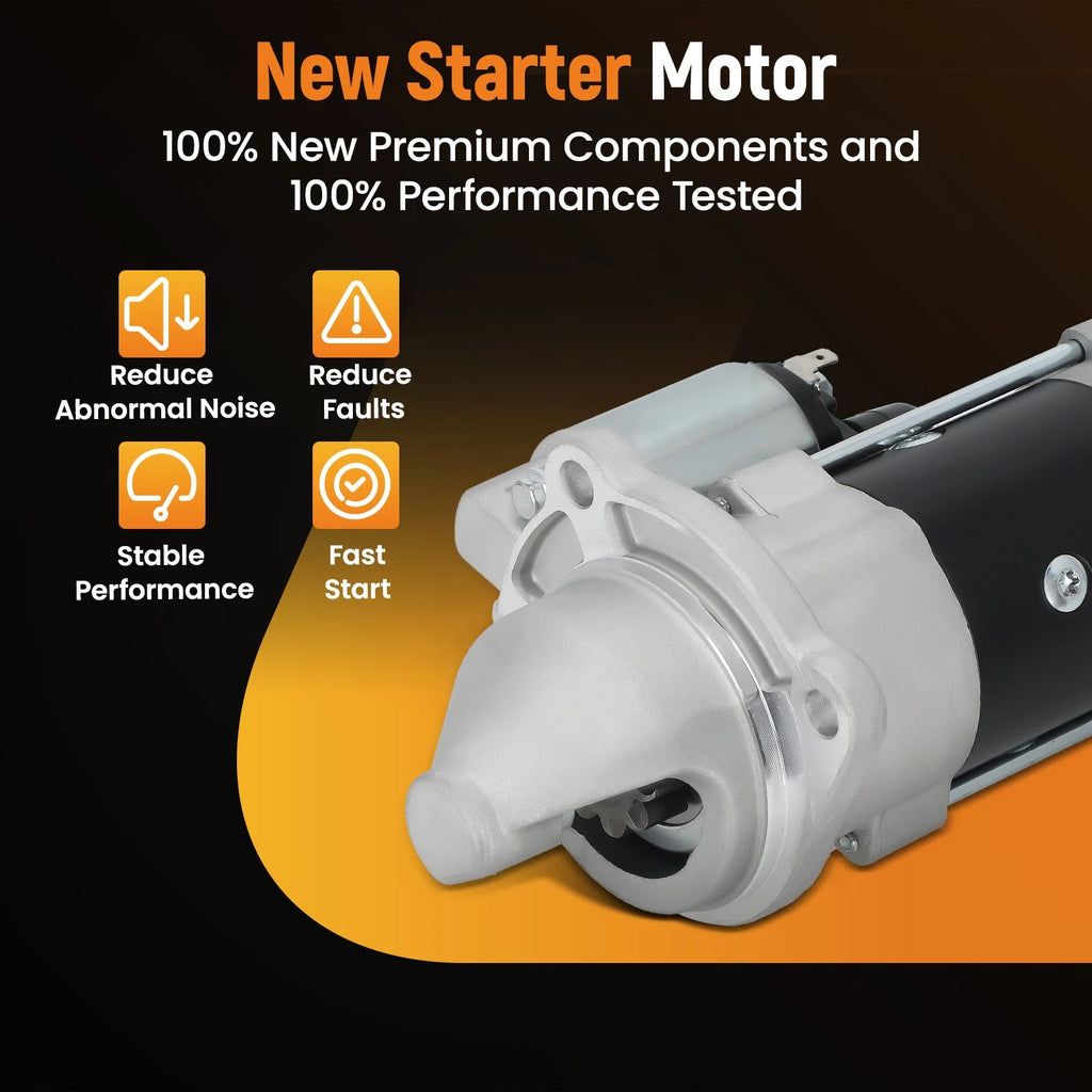 Starter Motor for Cummins QSF2.8 Broce Broom Sweeper (2015–2020)
