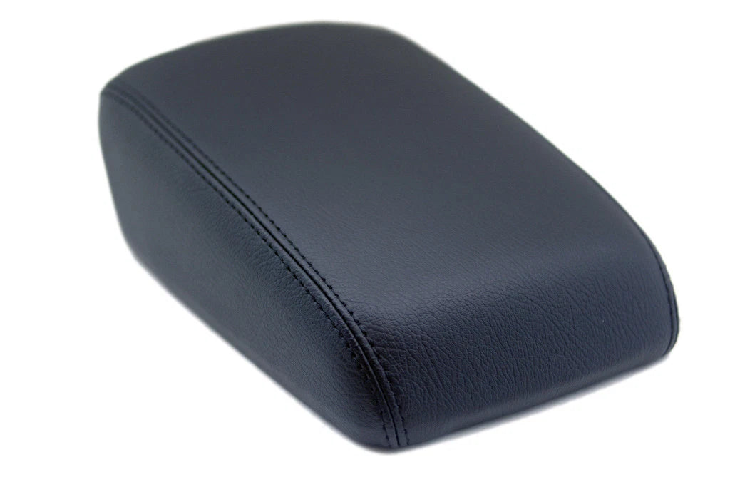 Center Console Armrest Cover for Ford Focus (2012–2018) Black Leather