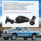 7 Pin Trailer Connector Wiring Harness for Ford F-250 F-350 (2008–2016)