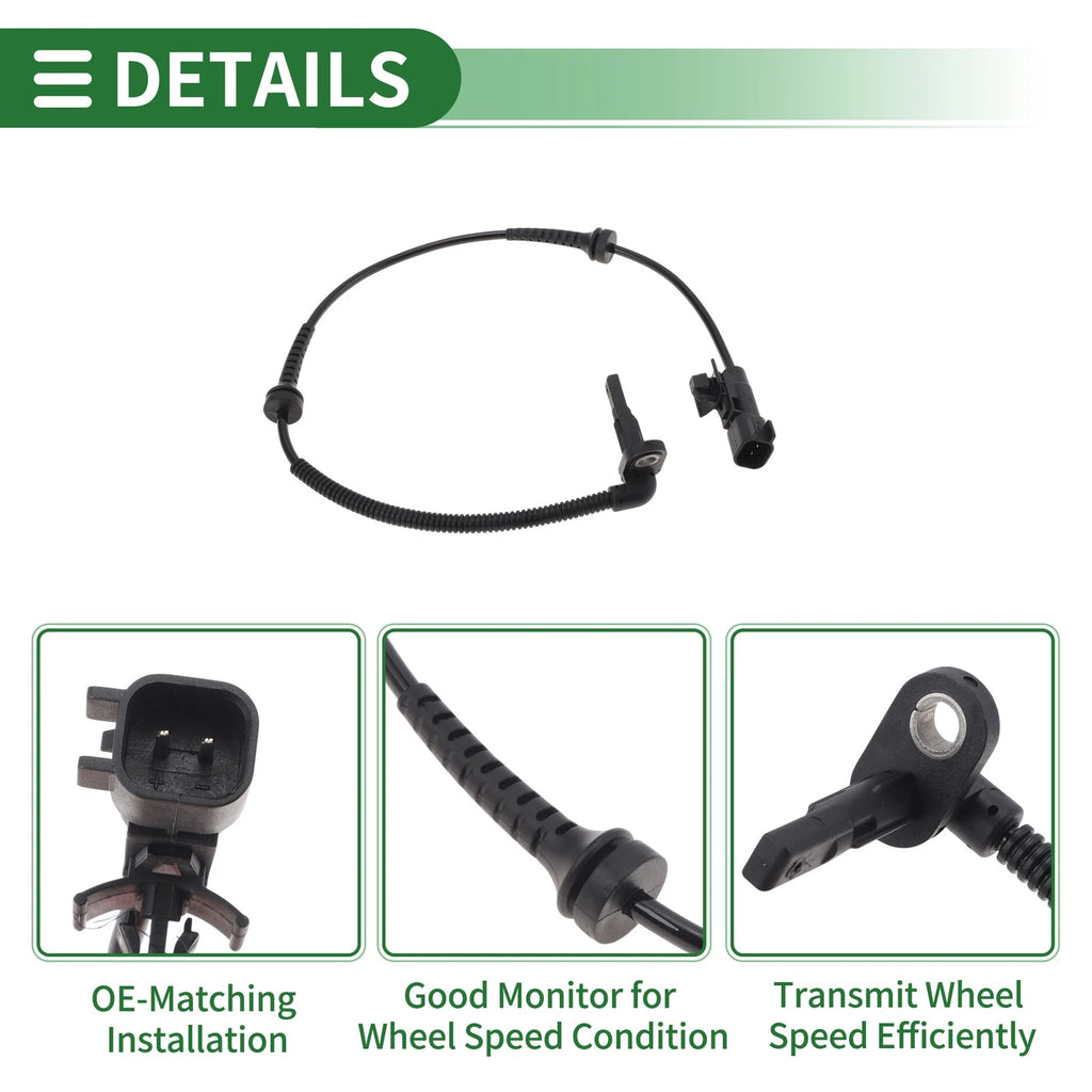 ABS Wheel Speed Sensor No.26202090 for Buick Cavalier (1995–2005) Rear Right
