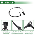 ABS Wheel Speed Sensor No.26202090 for Buick Cavalier (1995–2005) Rear Right
