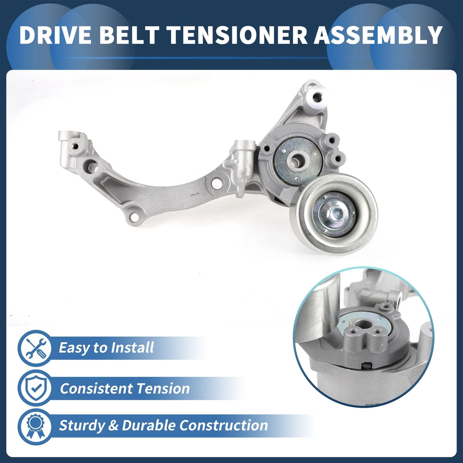 Belt Tensioner for Toyota Land Cruiser (2007–2020) No. 1662051011 Metal
