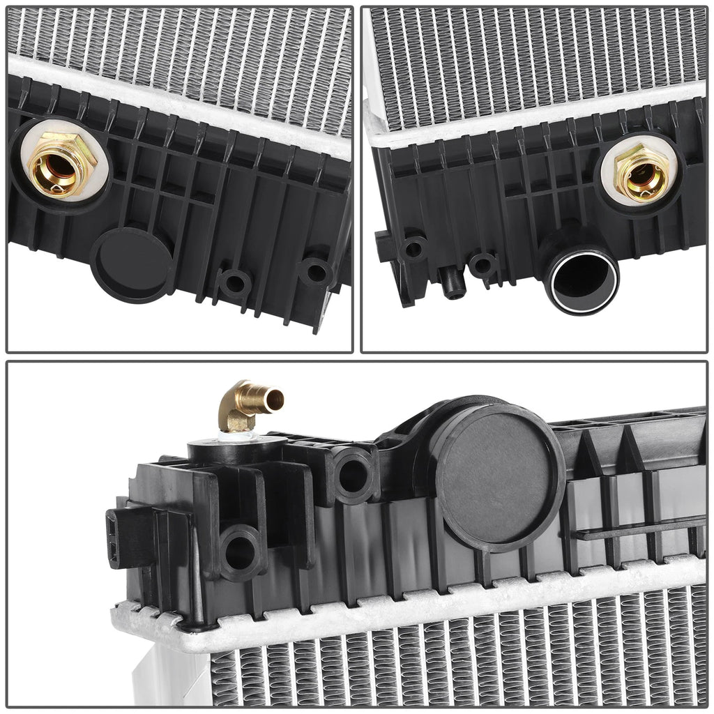 2-Row Aluminum Core Radiator for Freightliner Business Class M2 106 112 (2008–2013)