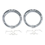 2X 7" Headlight Mount Bracket Rings for Harley Touring (1994–2013) Softail (1991–2013)