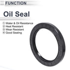 Set of 5 Oil Seal Rotary Shaft Seal NBR Rubber 90x120x12mm