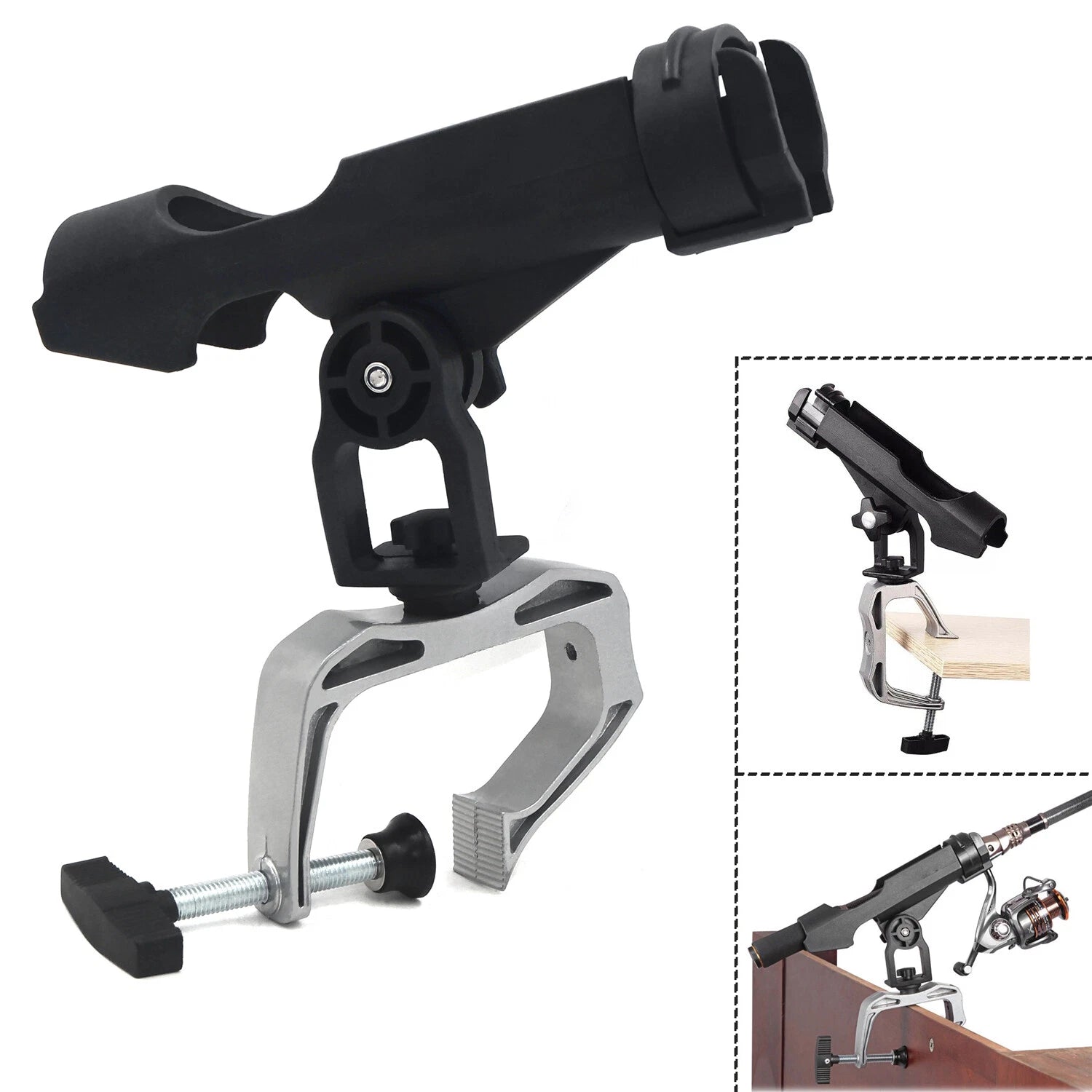 Rod Holder Bracket for Raft Boat (Universal Fit)