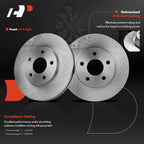 Front Disc Brake Rotors for Chevrolet Malibu HHR Pontiac G6 (2004–2008)