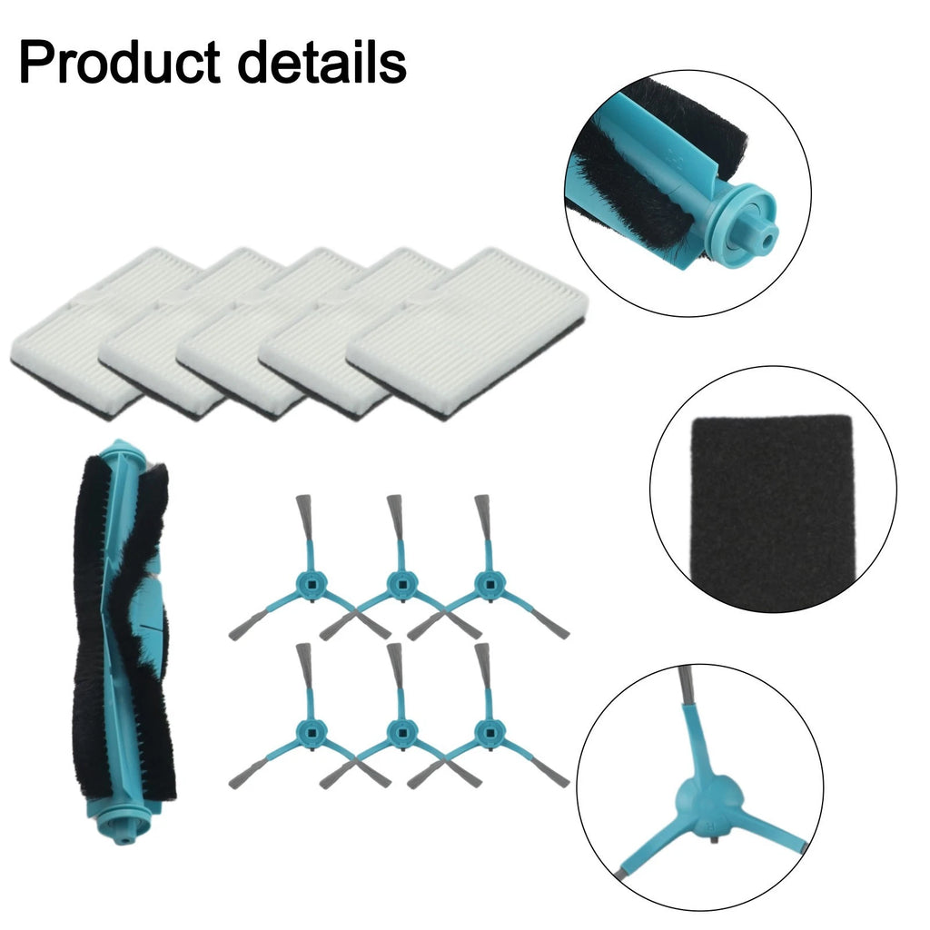 Accessory Set for Conga 7490 (2019–2023) - Side Brushes, Filters