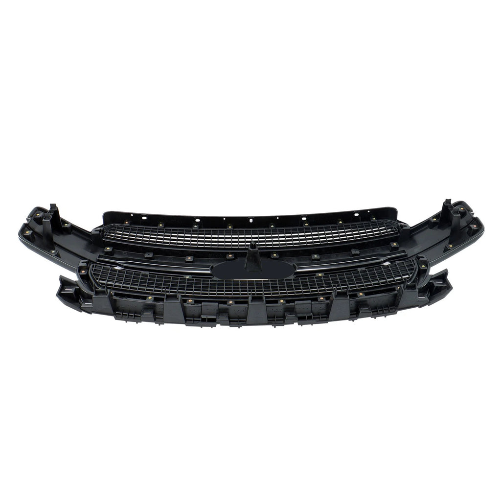 Grill for Ford F-150 (2018-2020) Gloss Black Front Bumper Center