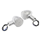 Front Turn Signal Lights for Harley Touring Street Glide (2009–2024) Softail (2000–2025)