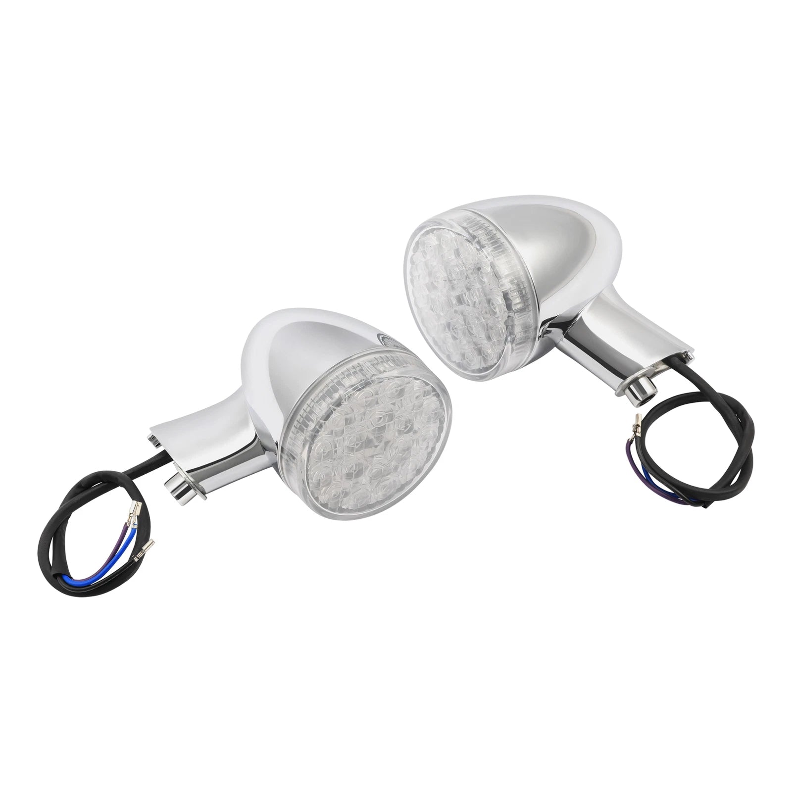 Front Turn Signal Lights for Harley Touring Street Glide (2009–2024) Softail (2000–2025)