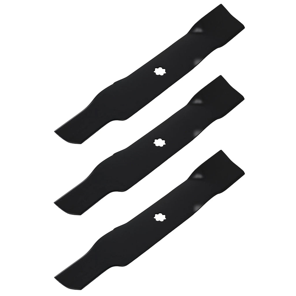 Set of 3 48" Deck Blades for John Deere 155C E140 LA145 X167 AM141035