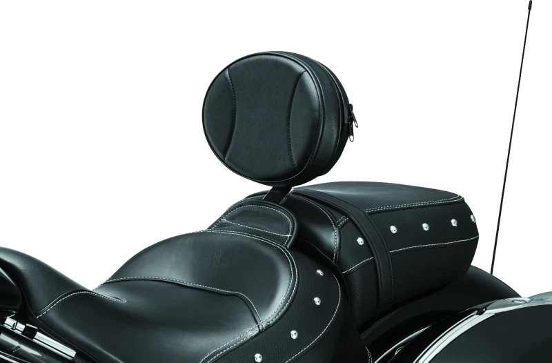 Kuryakyn Plug-N-Go Driver Backrest for Indian Motorcycles (2014–2016)