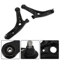 2X Front Lower Control Arm with Ball Joints for Ford Fiesta (2011–2019)