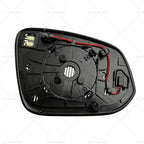 Left Passenger Side Mirror Glass for Toyota RAV4 (2016–2018)
