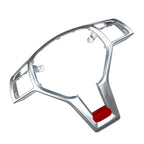 Steering Wheel Trim Cover Silver for Mercedes A C E SLK CLA CLS GLA Class