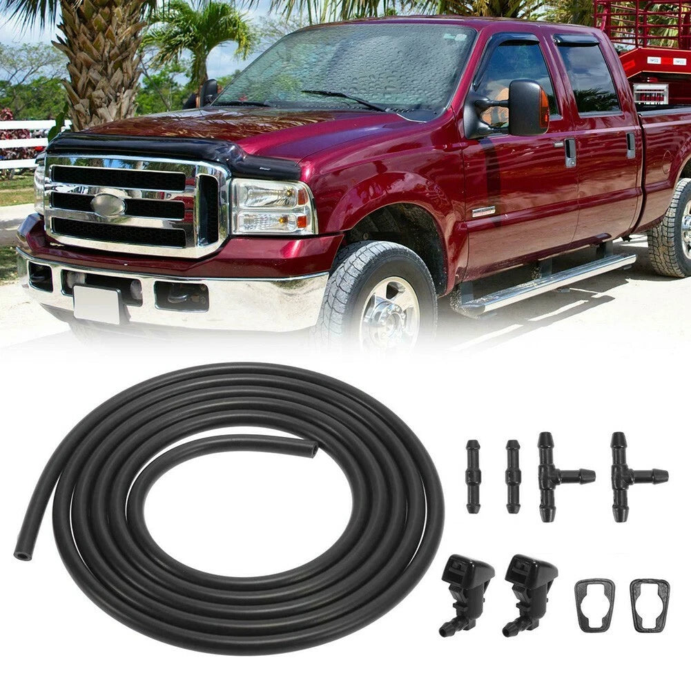 7pcs Windshield Wiper Fluid Squirter Nozzle for Ford F250 F350 F550 (2008–2016) 7C3Z17603A